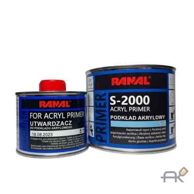 ГРУНТ RANAL S-2000 5+1 ACRYL PRIMER 0.4л серый (без отвердителя)